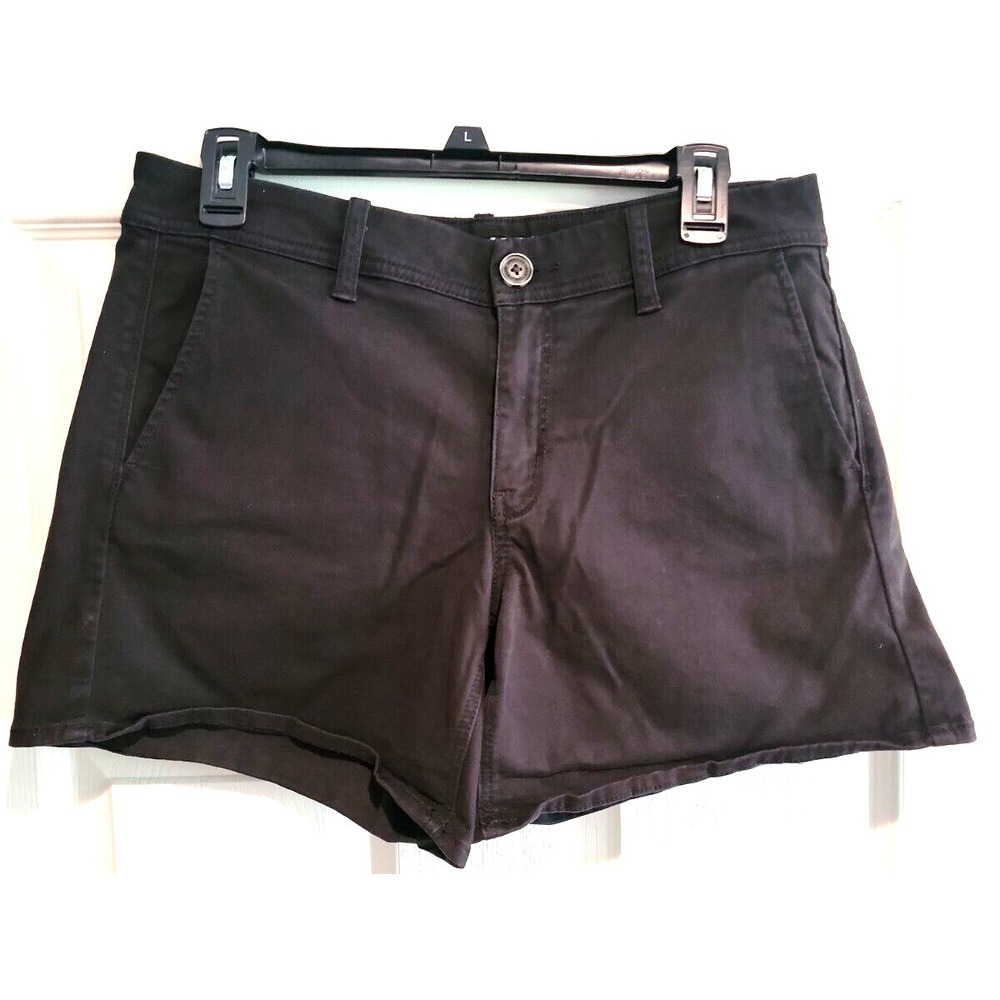 New American Eagle Outfitters Super Stretch Black Midi AEO Shorts 10 Summer Wear